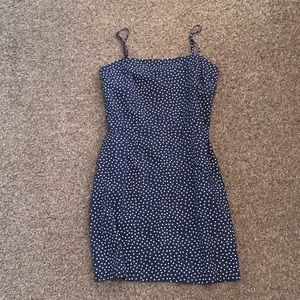 Blue Polka Dot Dress